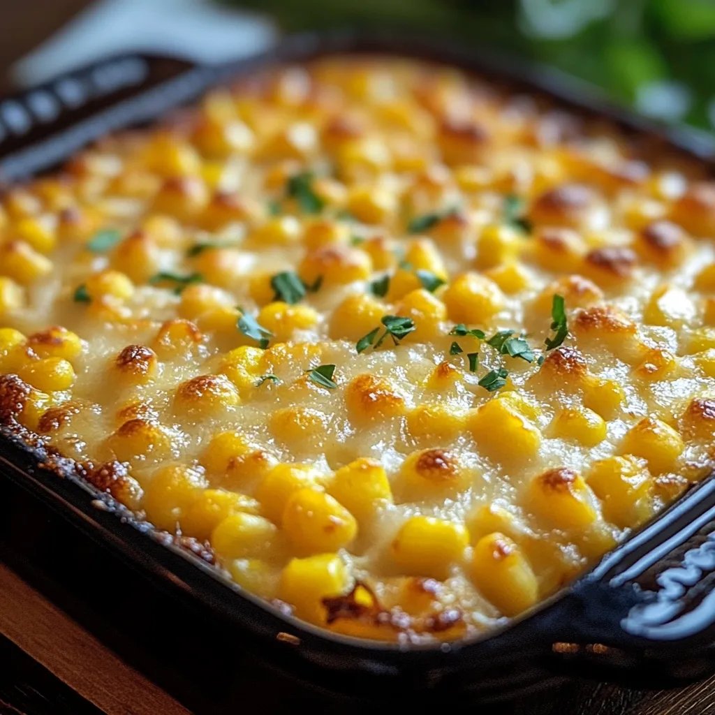 Honey-Glazed Corn Casserole