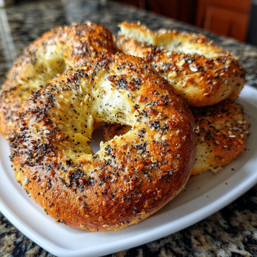 Healthy Protein Bagels No Yeast Required