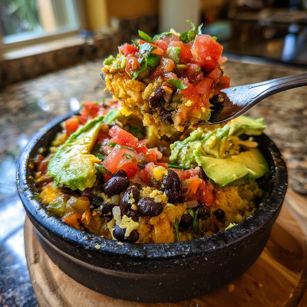 Cauliflower Rice Burrito Bowl