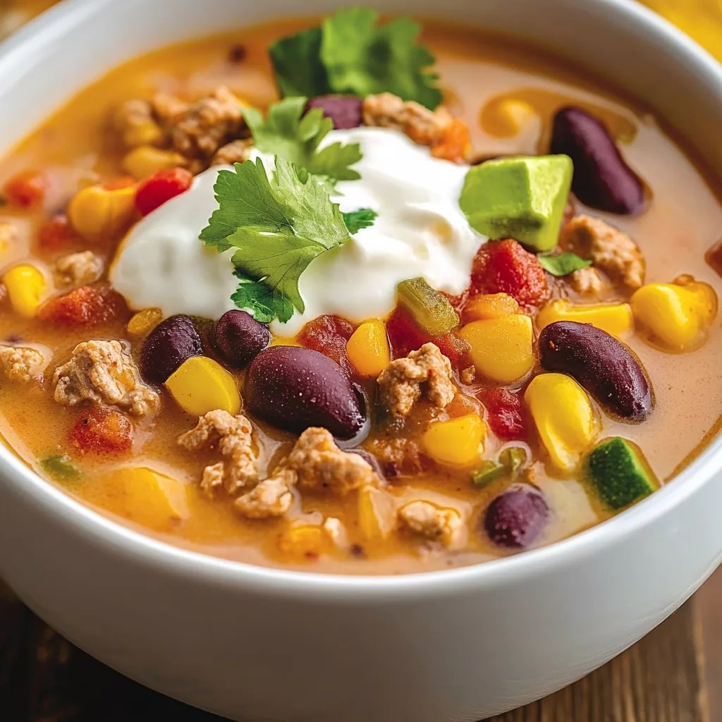 Creamy Taco Soup
