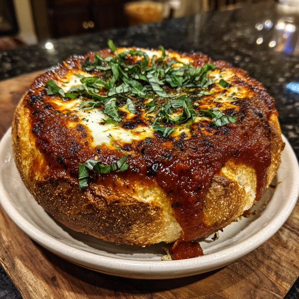 Baked Goat Cheese Marinara