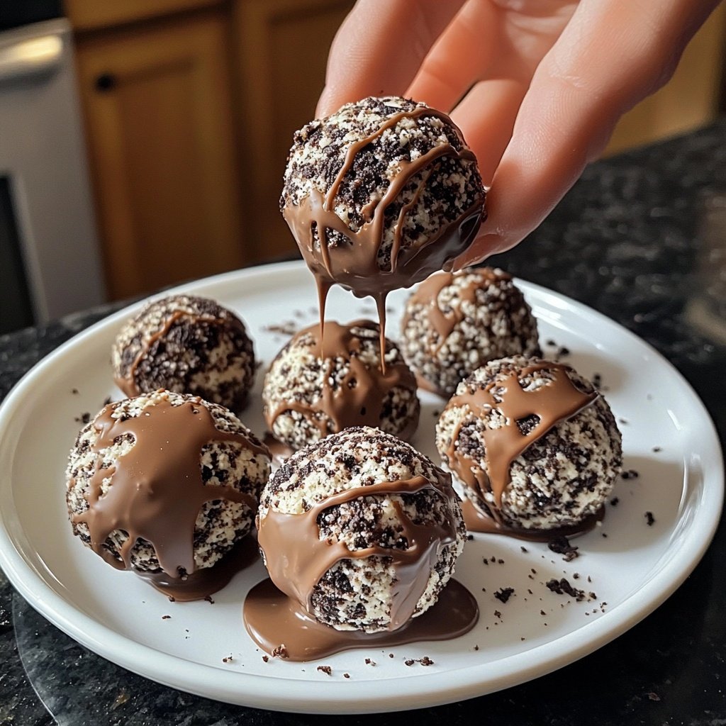 Vegan Oreo Truffle Balls