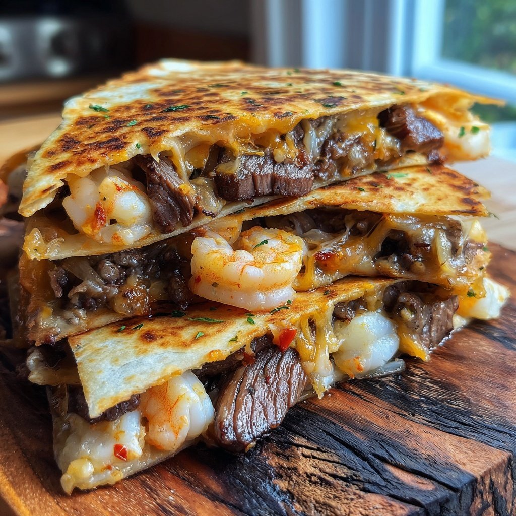Surf and Turf Quesadilla