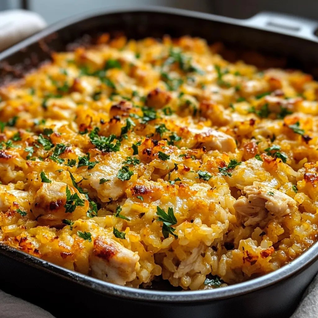 Comforting Chicken Rice Casserole: An Amazing Ultimate Recipe