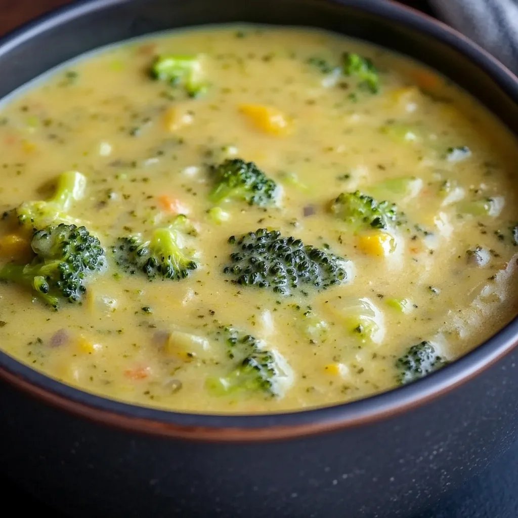 Broccoli and Cheddar Soup