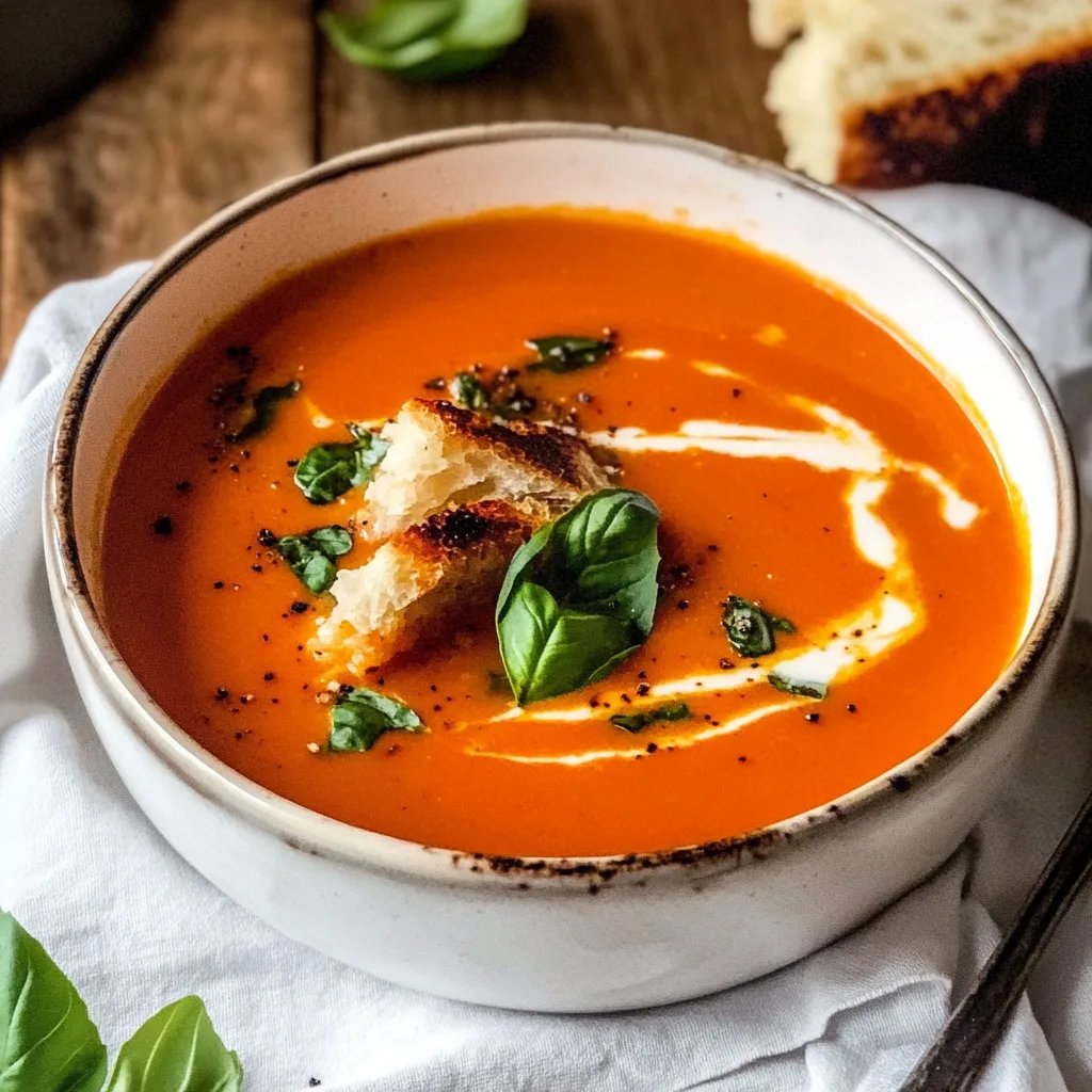 Easy Roasted Tomato Soup: An Incredible Ultimate Recipe for Everyone