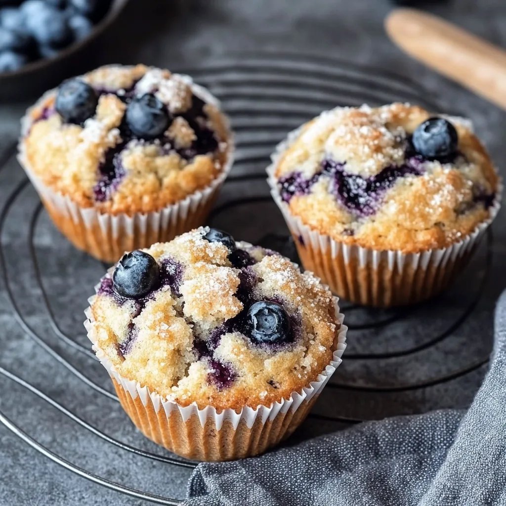 Gluten Free Blueberry Muffins