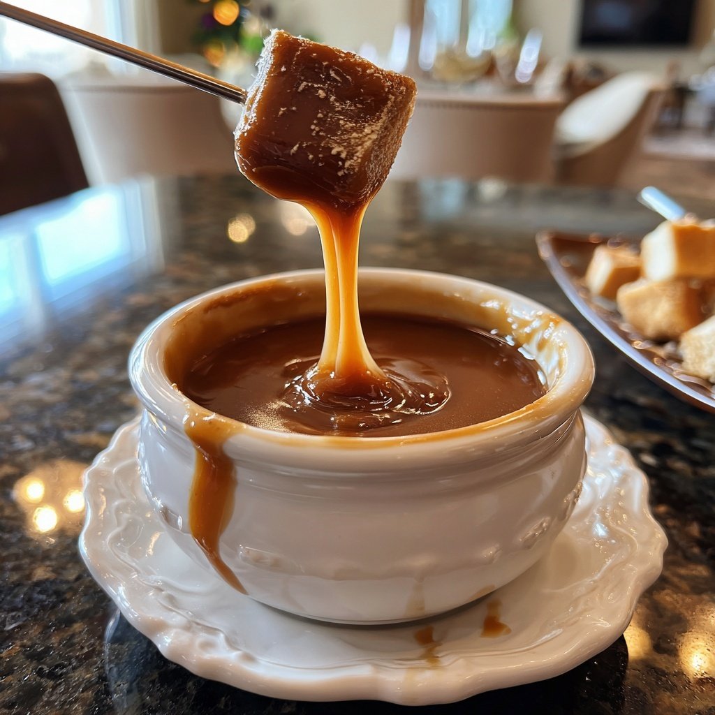 Decadent Salted Caramel Fondue