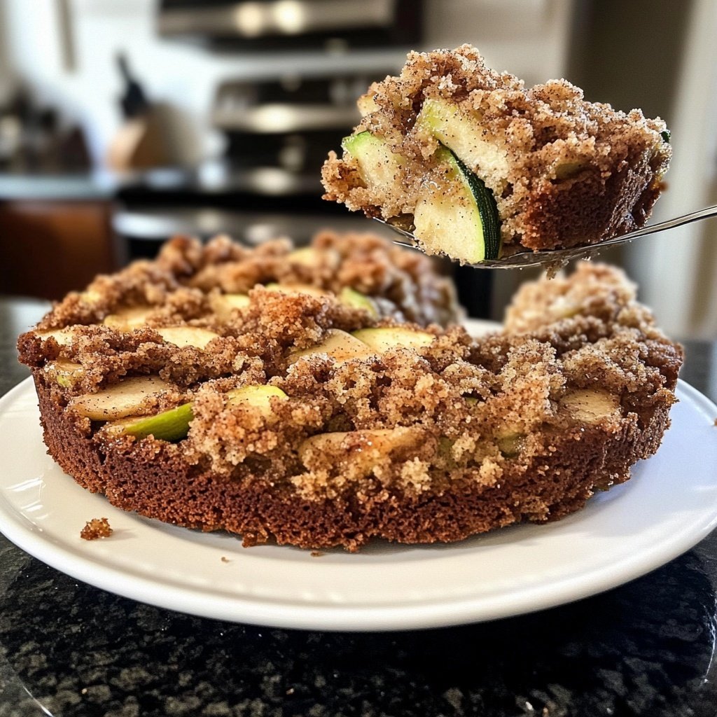 Apple Zucchini Coffee Cake