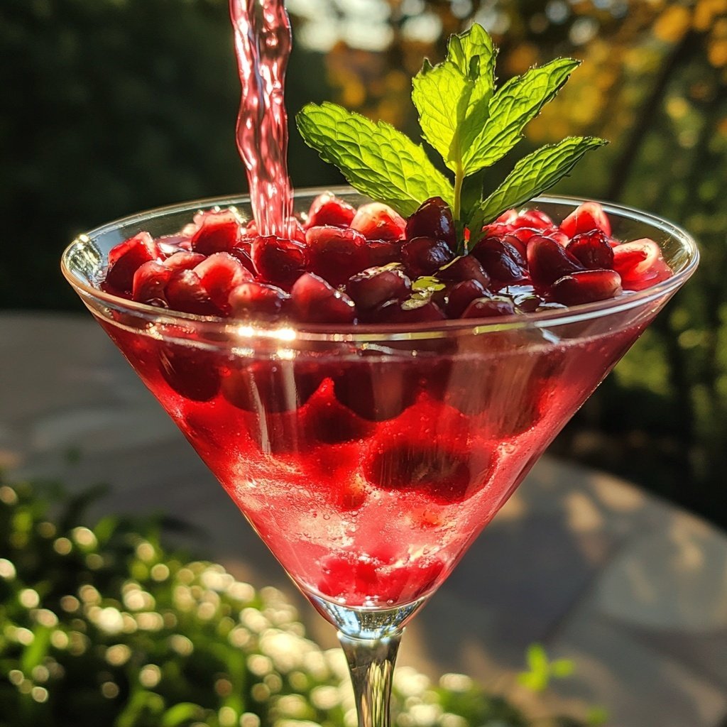 Pomegranate Martini Alcohol-Free