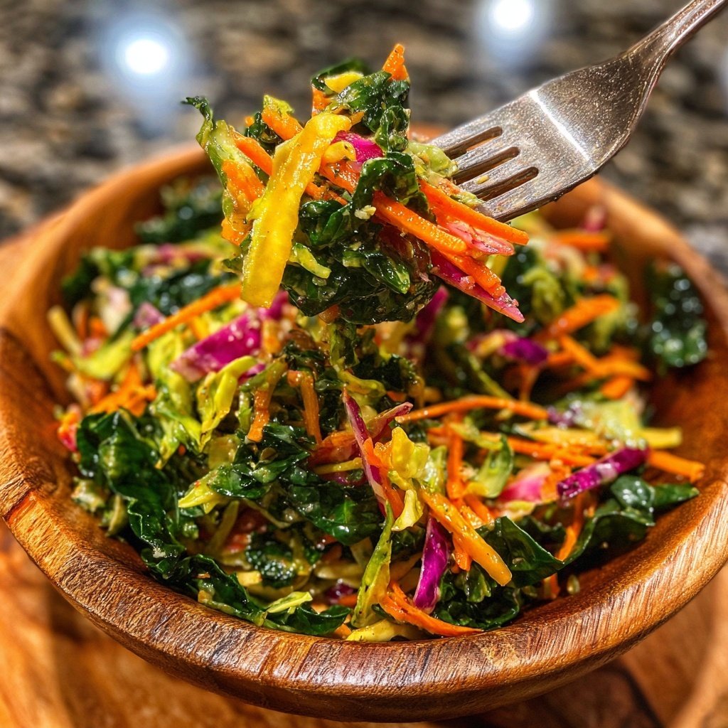 Cabbage Kale Collards Broccoli Slaw