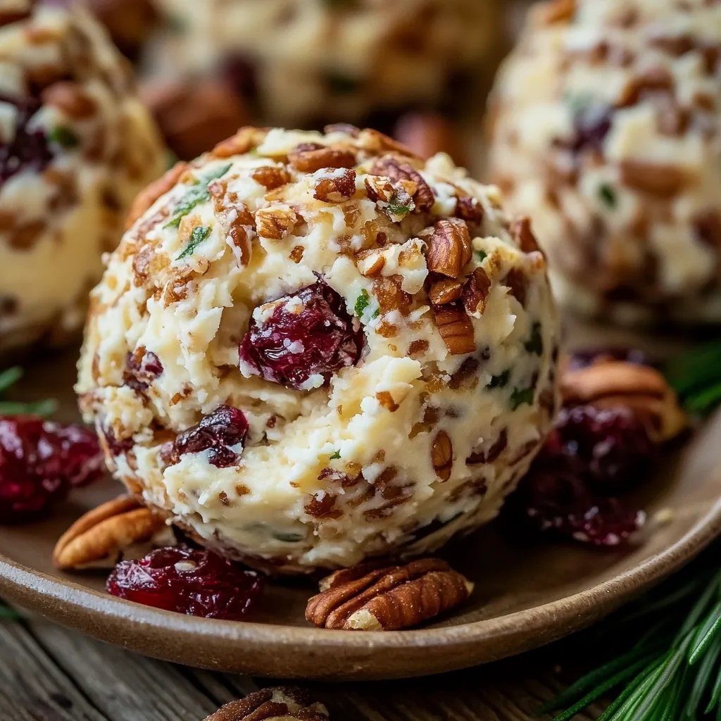 Cranberry Pecan Cheese Ball