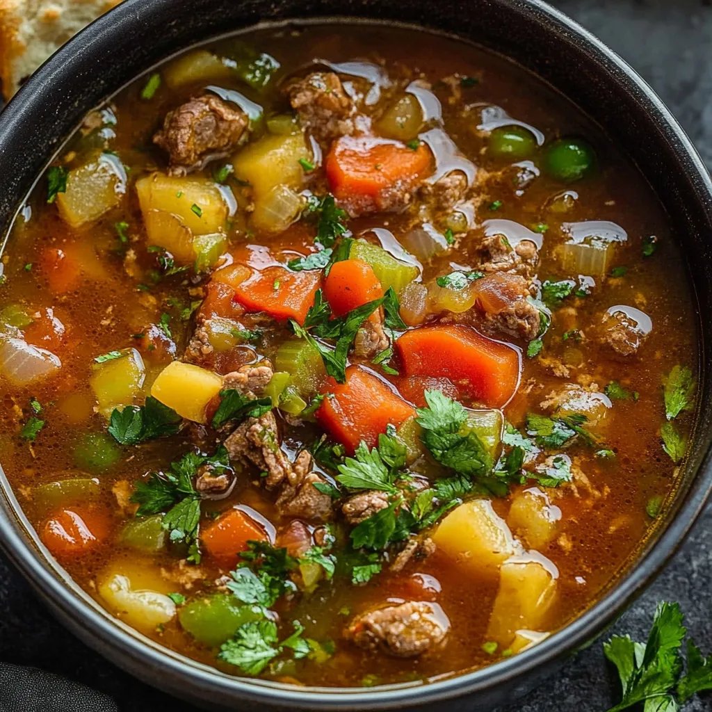Easy Vegetable Beef Soup Recipe: An Incredible Ultimate Guide