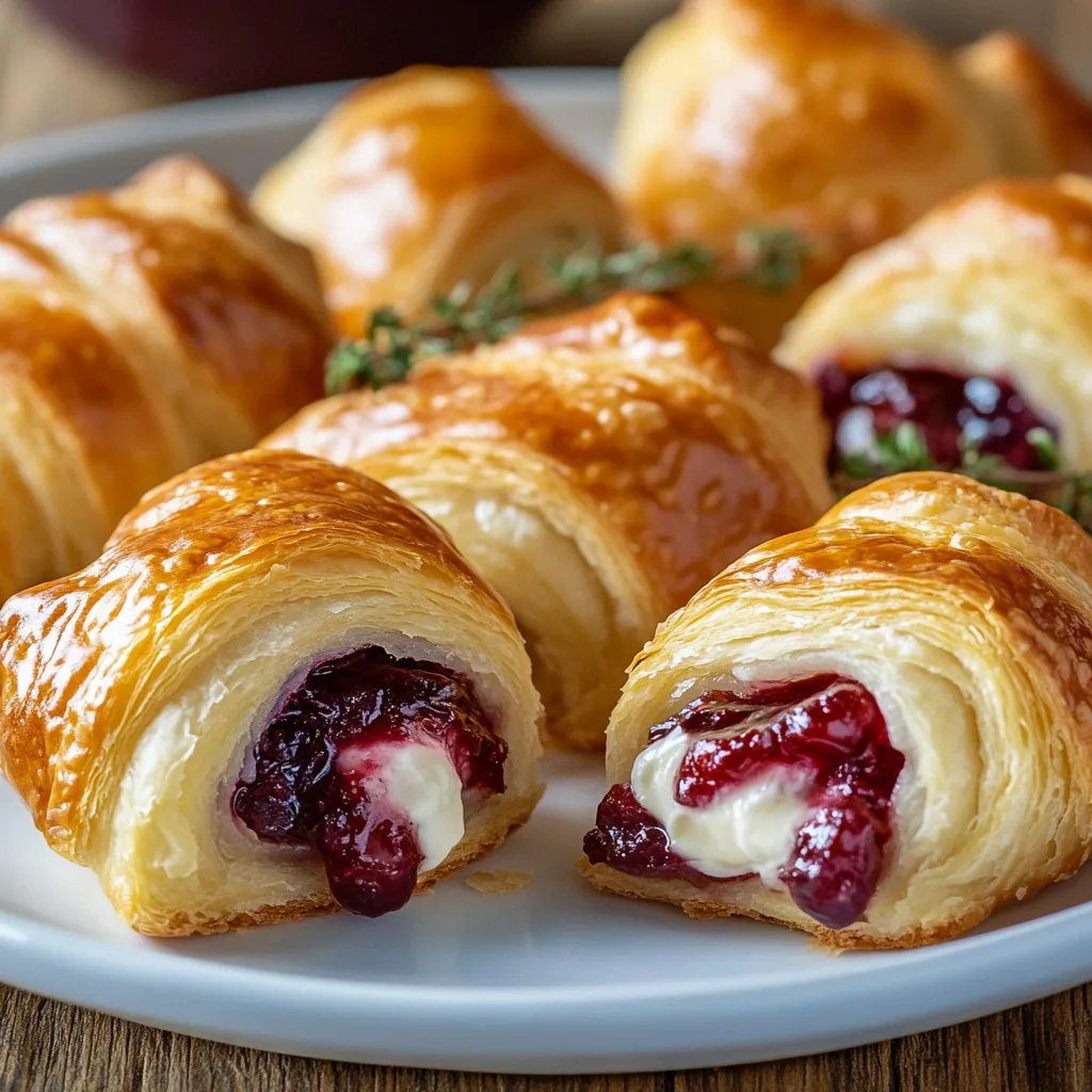 Cranberry Cream Cheese Crescent Bites: An Amazing Ultimate Recipe