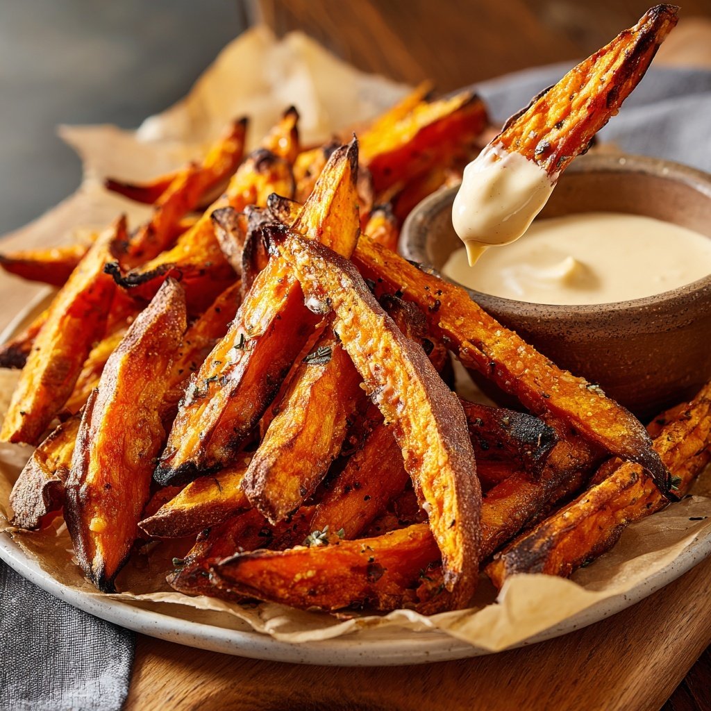 Sweet Potato Fries with Aioli