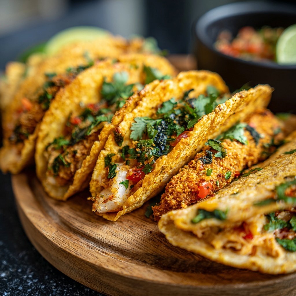 Air Fryer Fish Taco Bowls