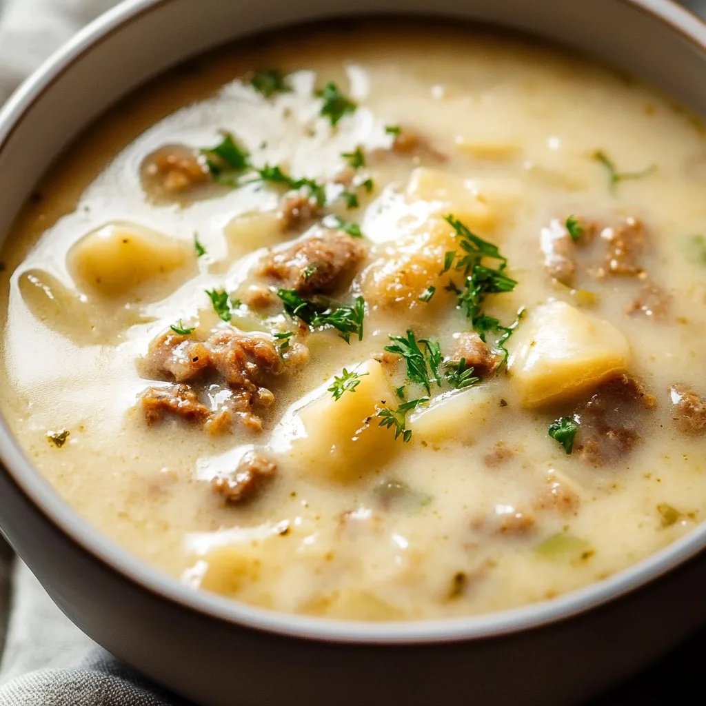 Creamy Sausage Soup