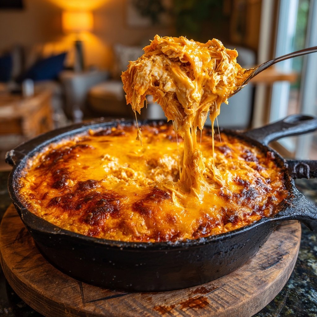 Creamy Buffalo Chicken Dip