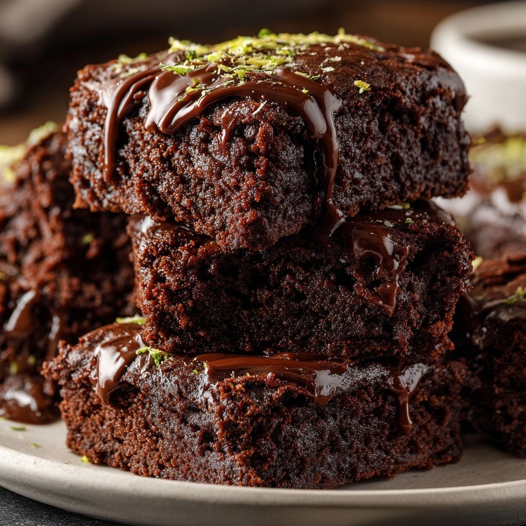 Chocolate Zucchini Snack Cake