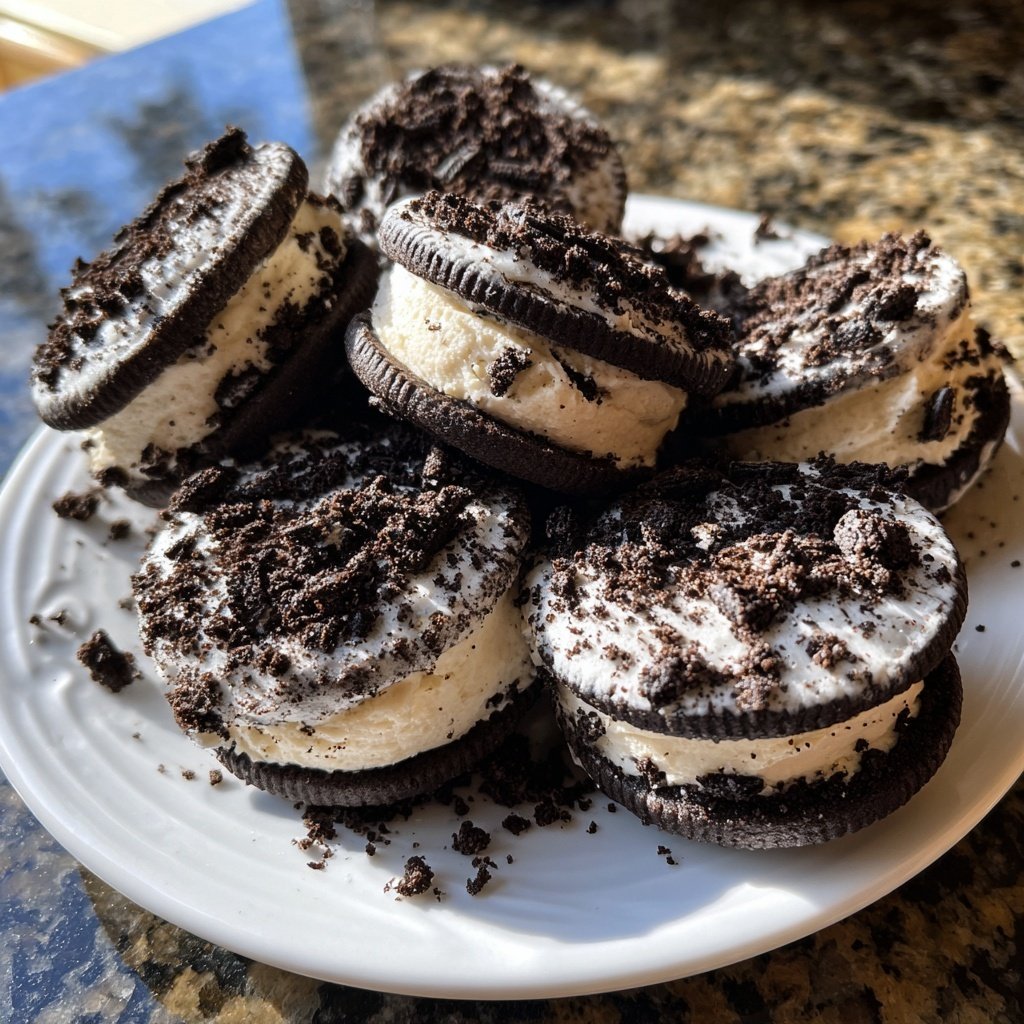Cake Mix Oreo Cookies