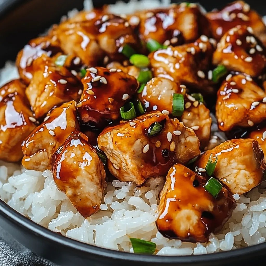One-Pan Honey BBQ Chicken Rice