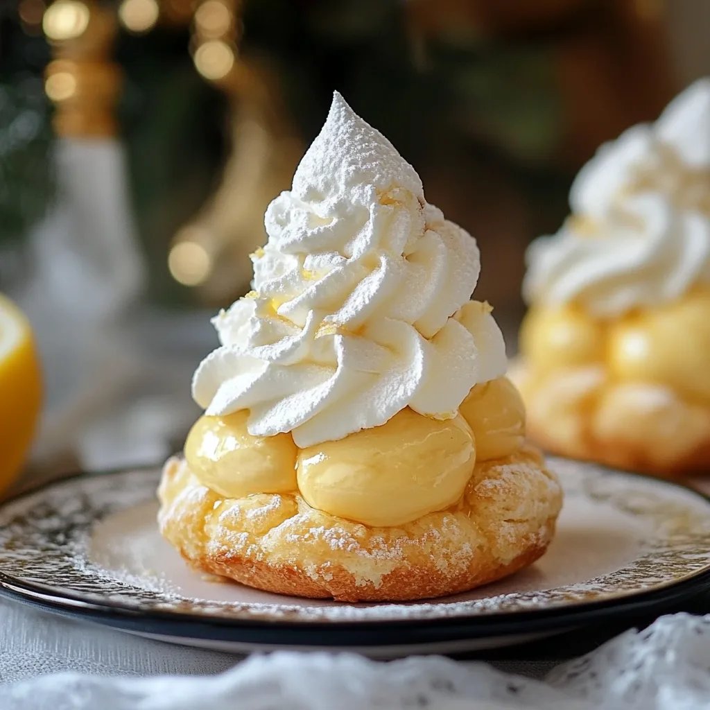 Springtime Lemon Cream Puffs: An Incredible 7-Step Recipe