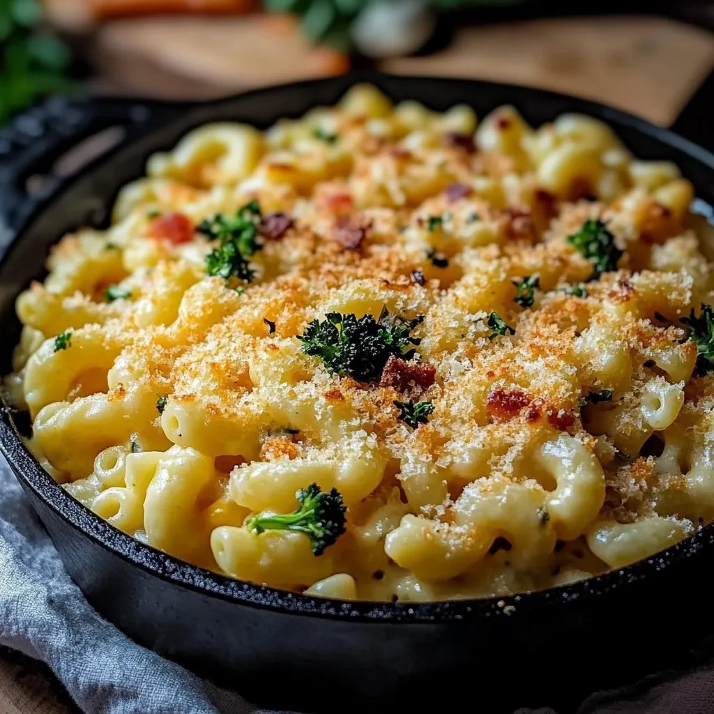 One Pot Veggie Mac and Cheese