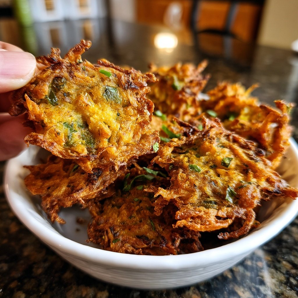Crispy Veggie Pakoras Snack