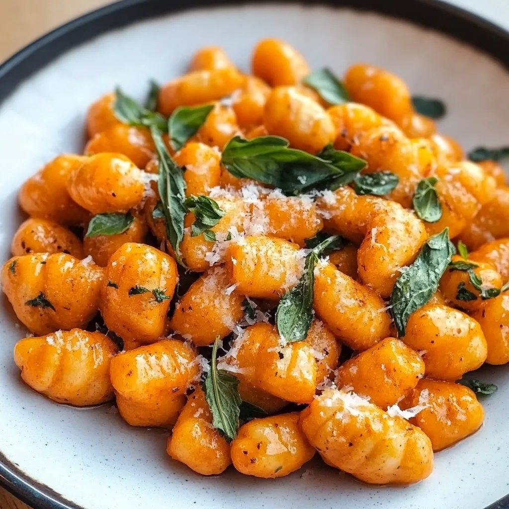 Healthy Sweet Potato Gnocchi