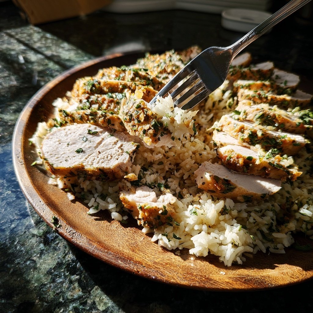 Herbed Turkey and Rice Dinner