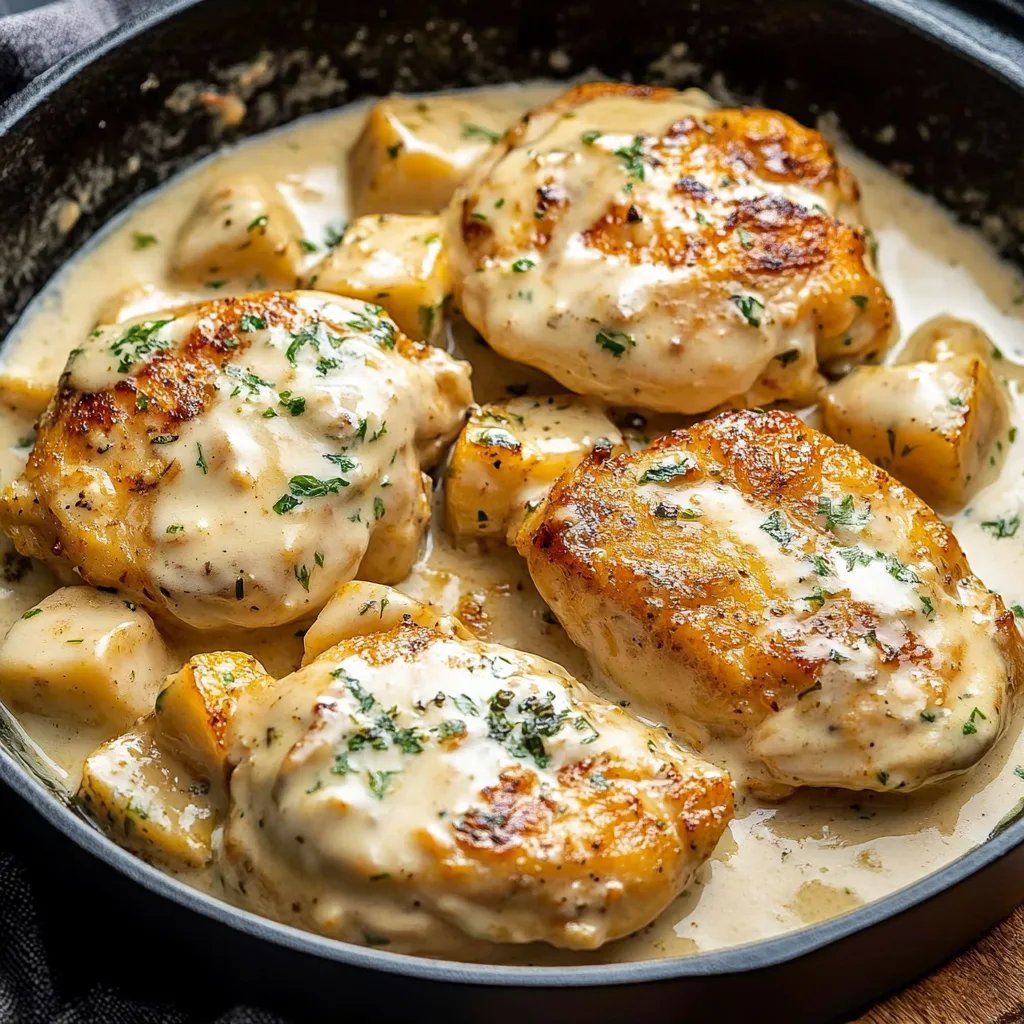 Creamy Garlic Chicken