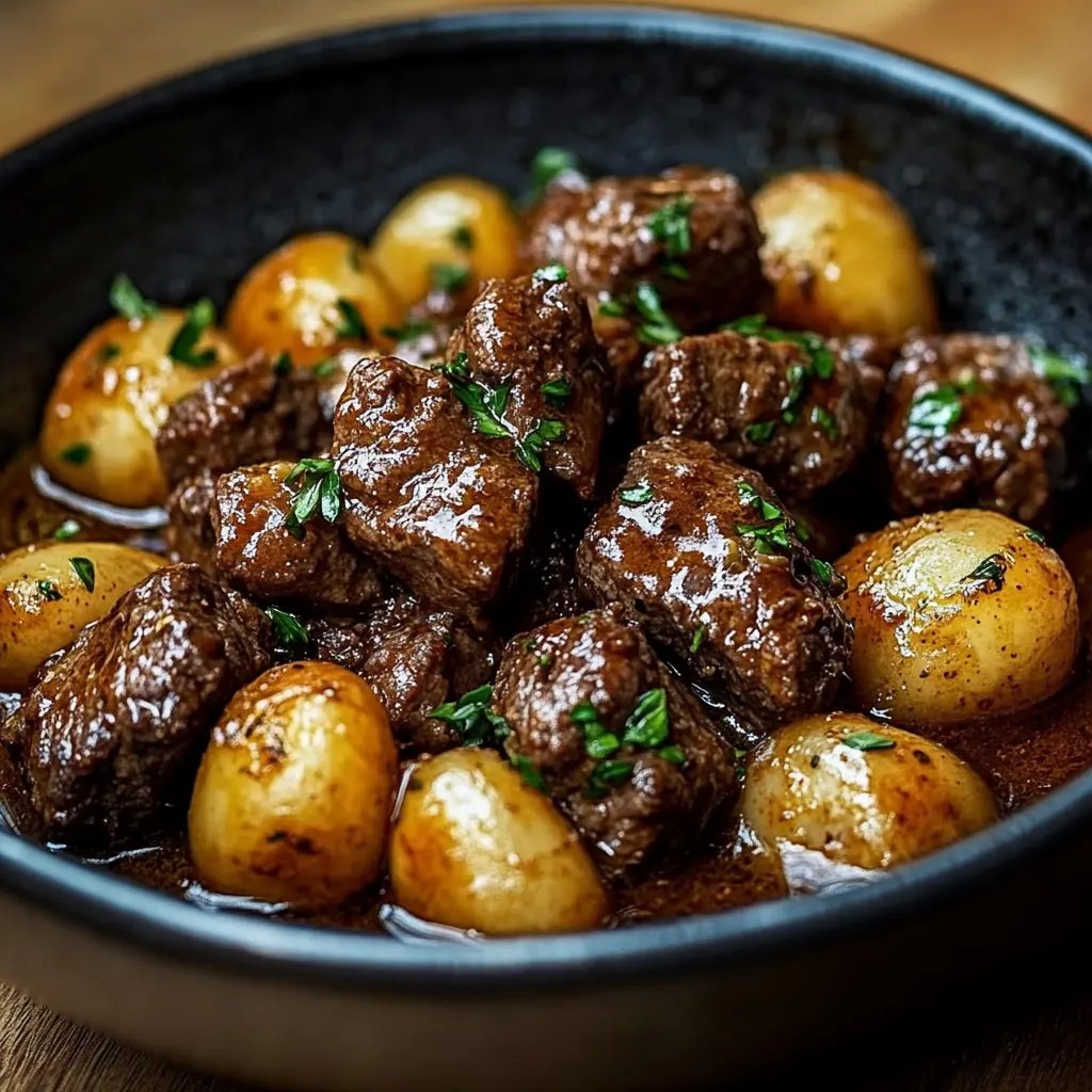 Slow Cooker Garlic Butter Beef Bites & Potatoes: An Incredible Ultimate Recipe