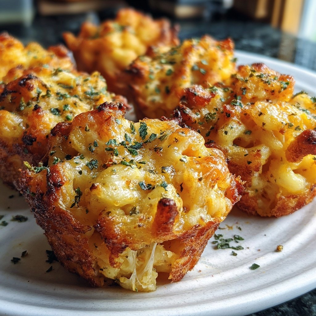 Lobster Mac Cheese Bites Golden