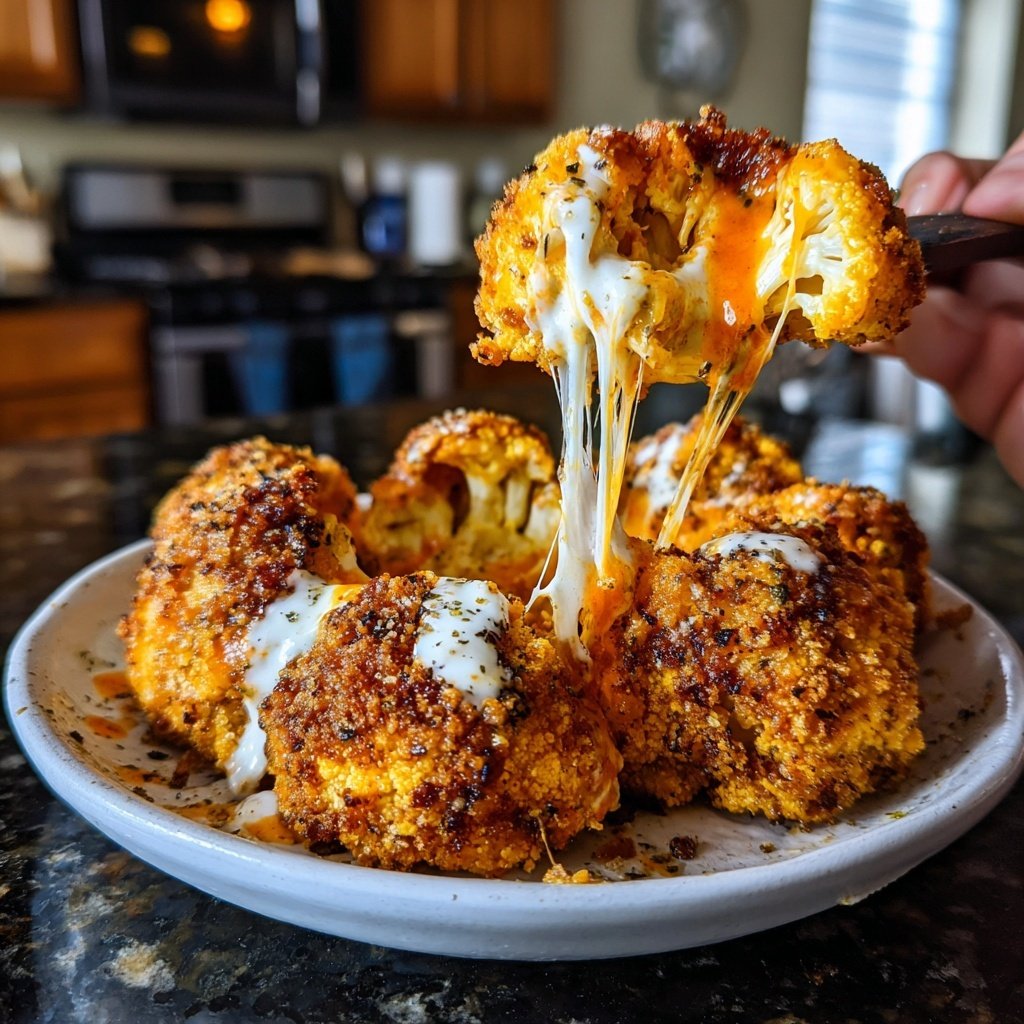 Buffalo Cauliflower Slider Surprise