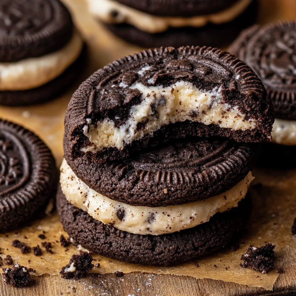 Oreo Cheesecake Cookies