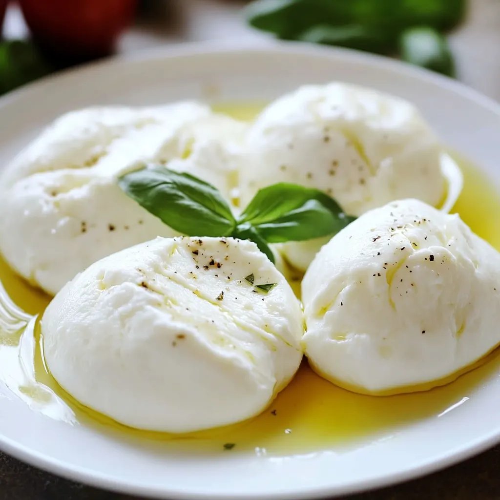 Homemade Mozzarella Cheese