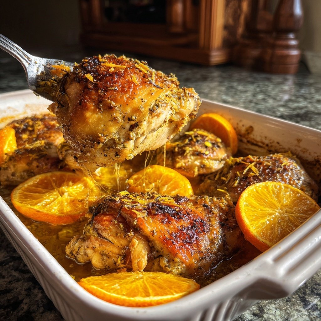 Cozy Citrus Chicken Bake