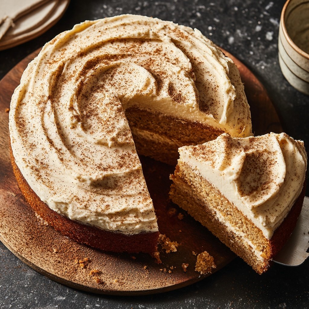 Vanilla Spice Snickerdoodle Cake