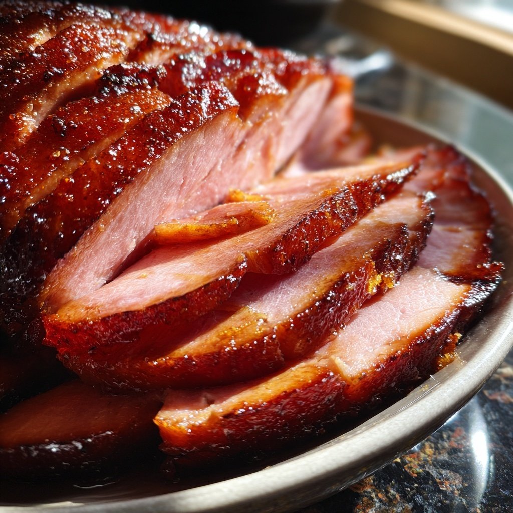 Brown Sugar Glazed Ham