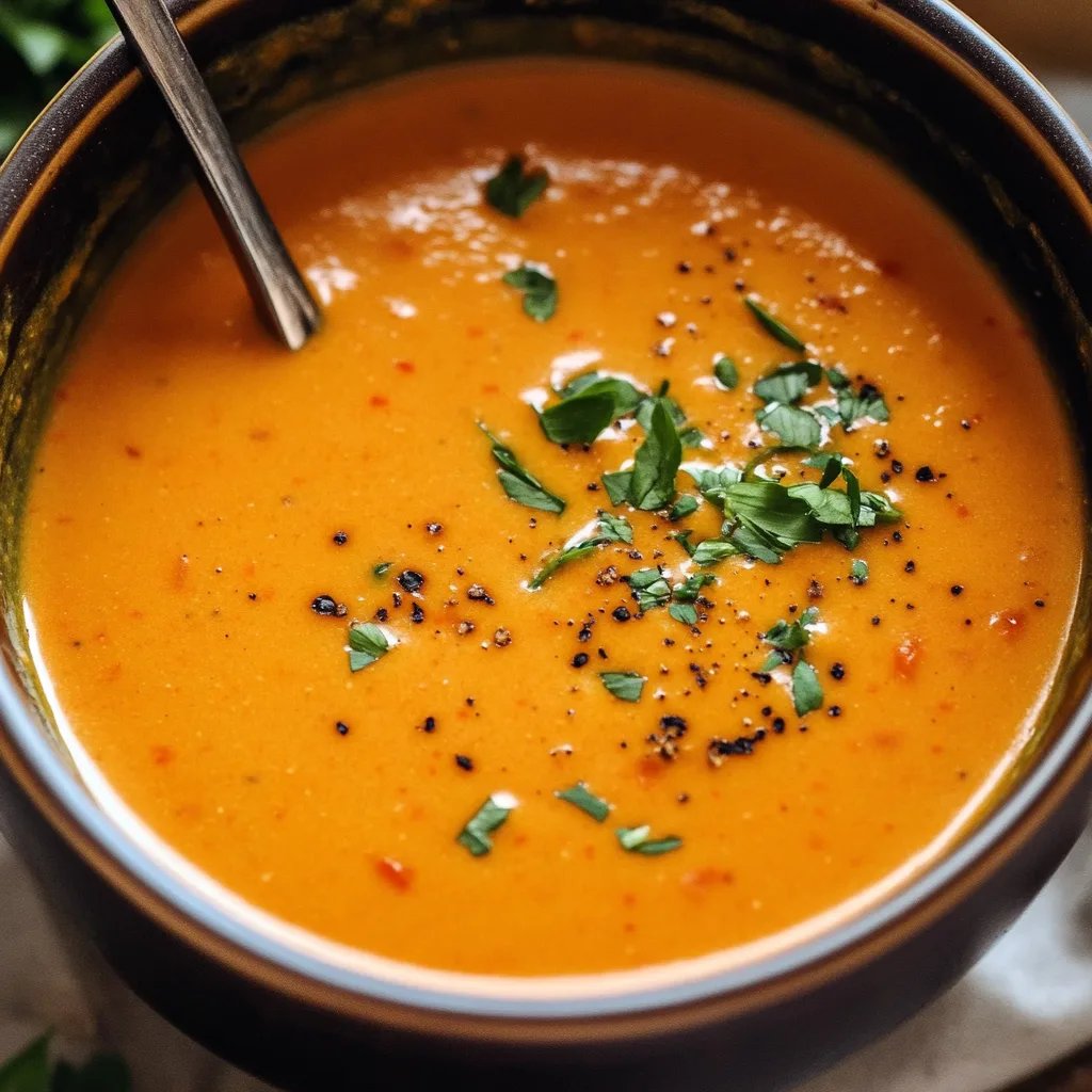 Easy Creamy Tomato Soup Recipe