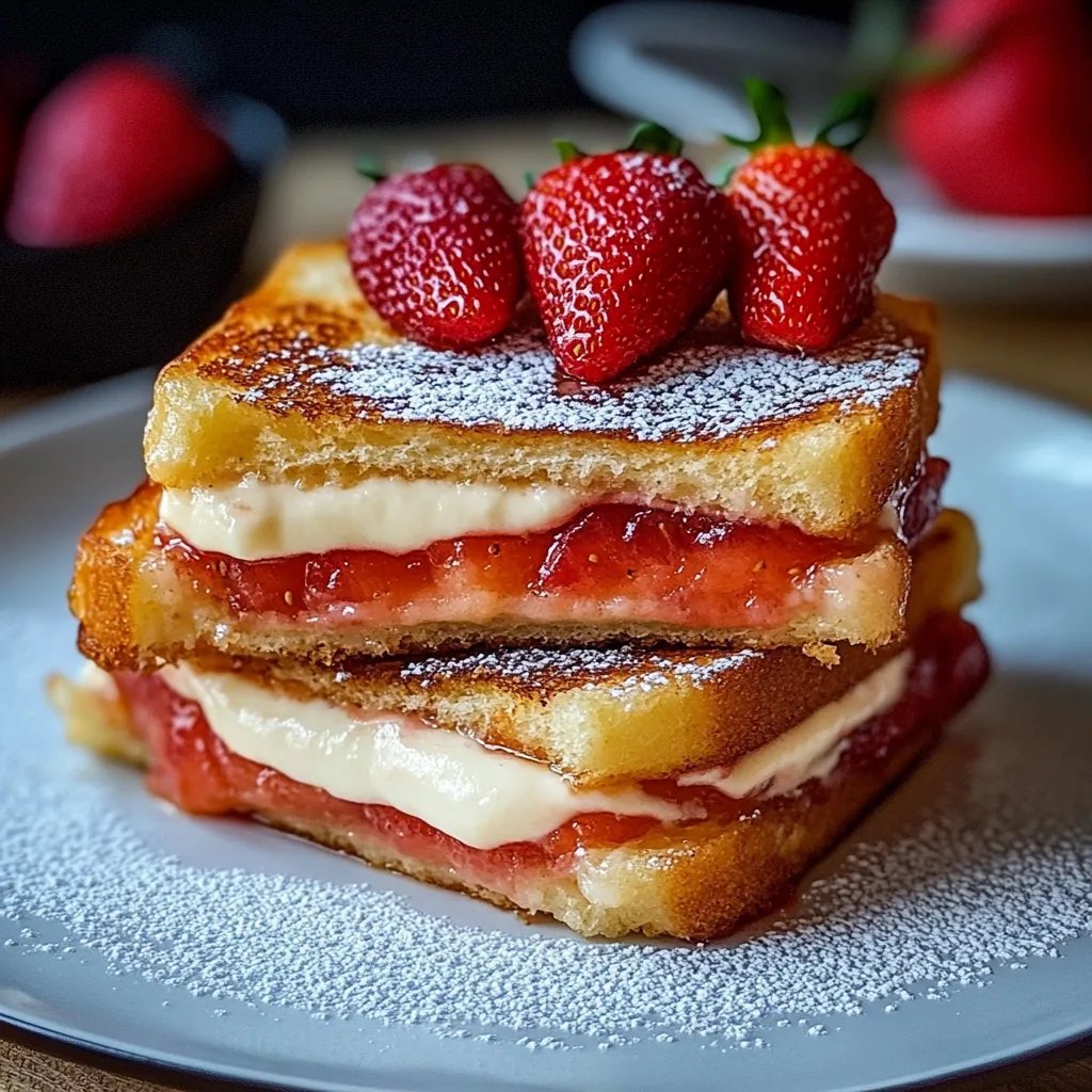 Fried Strawberry Cheesecake Sandwiches: An Incredible Ultimate Recipe