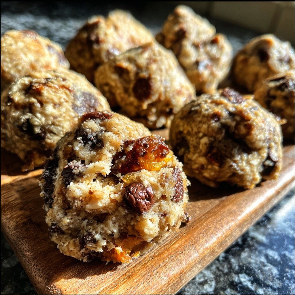 Banana Chocolate Chip Energy Bites