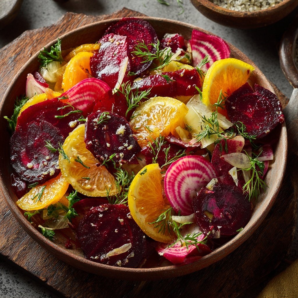 Radish Beetroot Citrus Winter Salad