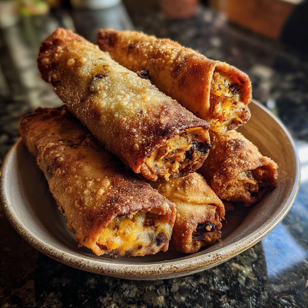 Taquitos Jackfruit Cheese Crispy